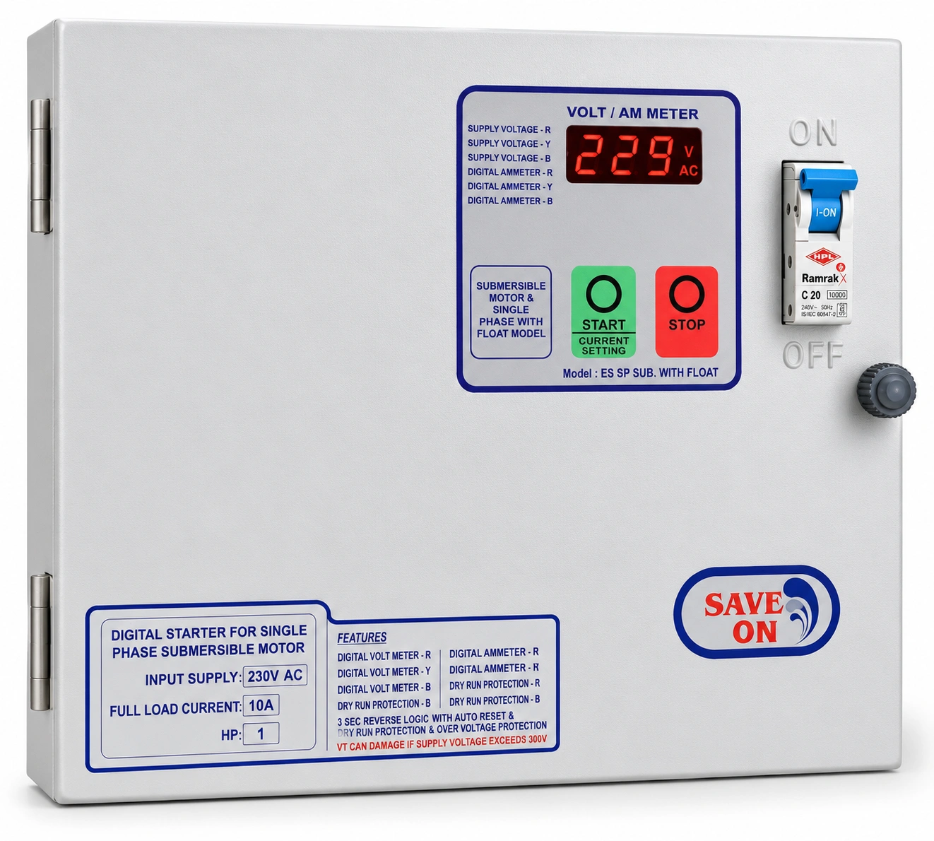 Single Phase Digital Starter